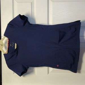Heartsoul xxs scrub top navy blue